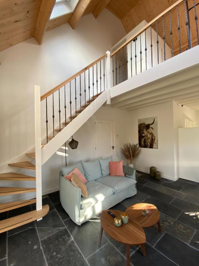 De Porrel Polsbroek Unit Met Prive Jacuzzi, Spa En Sauna ภายนอก รูปภาพ