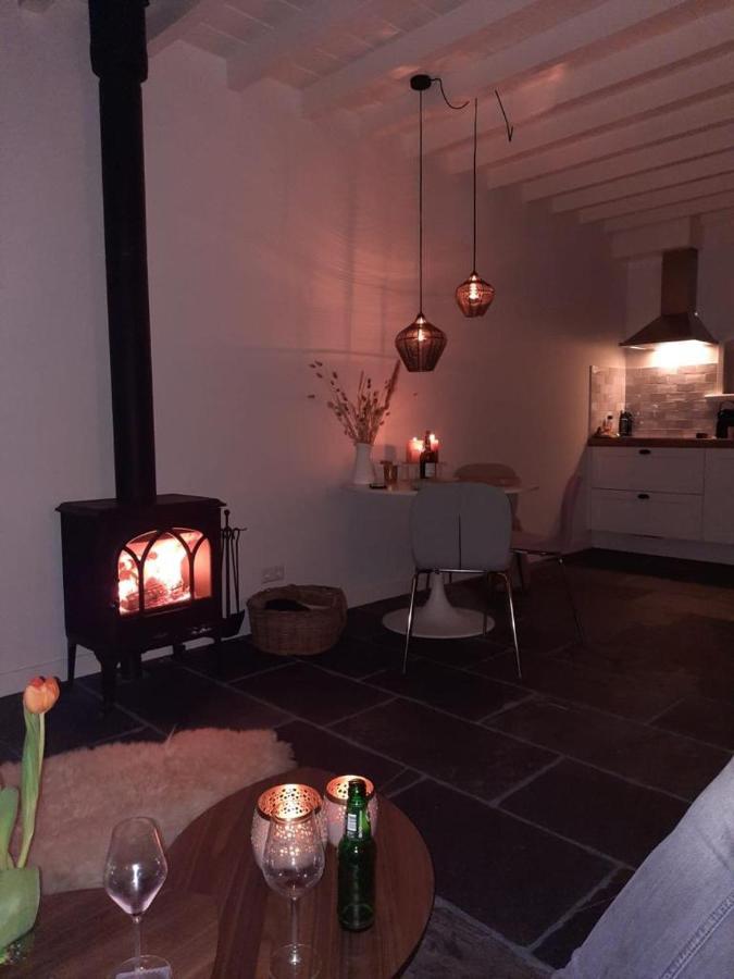 De Porrel Polsbroek Unit Met Prive Jacuzzi, Spa En Sauna ภายนอก รูปภาพ